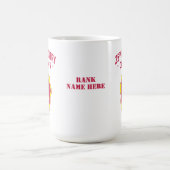 Mug 25e Division d'infanterie Badge personnalisable (Centre)