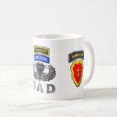 Mug 25e Division d'infanterie Ranger Airborne Papa (Devant droit)