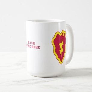 Mug 25e insigne de division d'infanterie - Personnalis