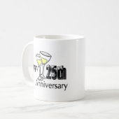 Mug 25ème anniversaire (Devant gauche)