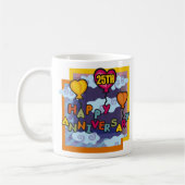 Mug 25ème ANNIVERSAIRE W1 (Gauche)