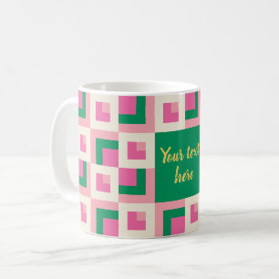 Mug 26039A Motif de bloc de roue à aubes géométrique R