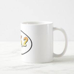 Mug 26,2 Ovale de "aventurier" de marathon