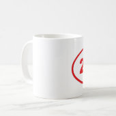 Mug 26,2 Rouge (Devant gauche)