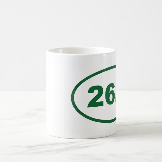 Mug 26,2 Vert (Centre)