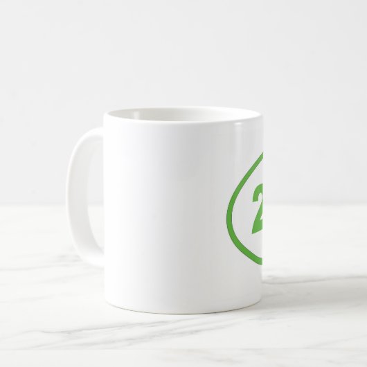 Mug 26,2 Vert clair (Devant gauche)