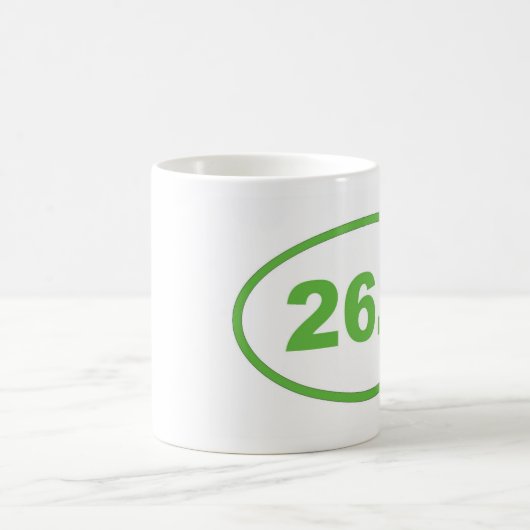 Mug 26,2 Vert clair (Centre)