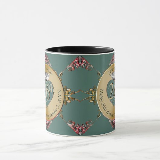 Mug 26e/Tout anniversaire de Mariage (Centre)