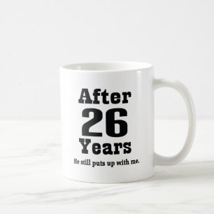 Mug 26ème Anniversaire (drôle)