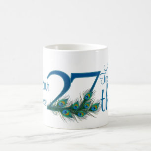 Mug # 27 - 27ème anniversaire de mariage ou 27ème