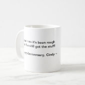 Mug 27ème anniversaire heureux, Cindy (Devant gauche)