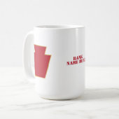 Mug 28e insigne de la division d'infanterie (Devant gauche)