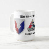 Mug 295th Dépôt d'armée de Sénèque de compagnie de (Devant gauche)