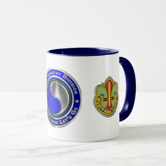 Mug 29e division d'infanterie (Devant droit)