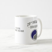 Mug 29e division d'infanterie (Devant droit)