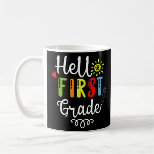 Mug 2/2- Bonjour Chemise de première année, Étudiants 