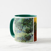 Mug 2 arbres différents du verger d'oliviers de Van Go (Devant gauche)