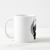 MUG 2 ARMES À FEU LÈVENT PERSONNALISABLE (Gauche)