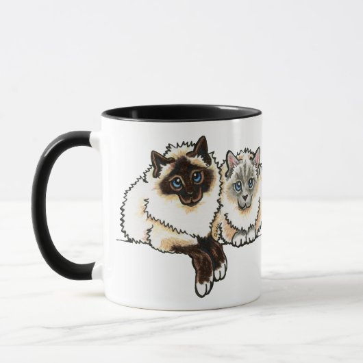 Mug 2 Birman (Gauche)