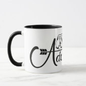Mug 2 colors Van Adventures (Gauche)