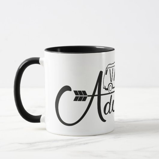 Mug 2 colors Van Adventures (Gauche)