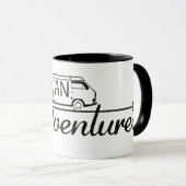 Mug 2 colors Van Adventures (Devant droit)