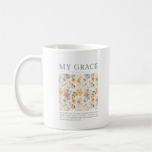 Mug 2 Corinthiens 12:9 Ma grâce vous suffit