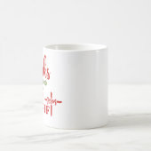 Mug 2 Corinthiens 9:15 Merci à Dieu Ecriture (Centre)