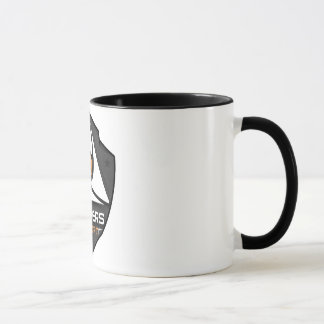 Mug 2 couleurs Blanc/Noir avec logo