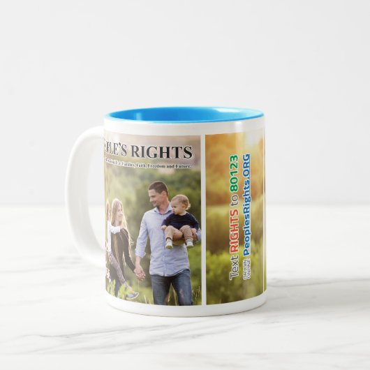 Mug #2 des droits du peuple (Devant gauche)