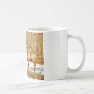 Mug 2~ deux Bull Elk dans la neige