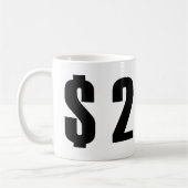 Mug 2 dollars (Gauche)