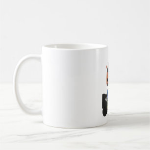 Mug 2 En Un Autocollants Halloween Boo et Trick or Tre