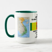 MUG 2 ÉTOILES COMBAT MARINE VIETNAM WAR VETERAN (Gauche)