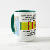 MUG 2 ÉTOILES GUERRE DU VIETNAM (Devant gauche)