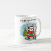 Mug 2 faces Dis à Santa (Devant droit)