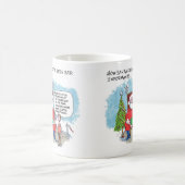 Mug 2 faces Dis à Santa (Centre)