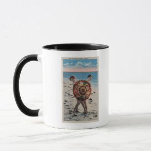 Mug 2 femmes bronzantes et parapluie asiatique, Florid