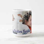 Mug 2 meilleures amies photo (Centre)