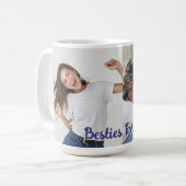 Mug 2 meilleures amies photo (Devant gauche)