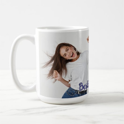 Mug 2 meilleures amies photo (Gauche)