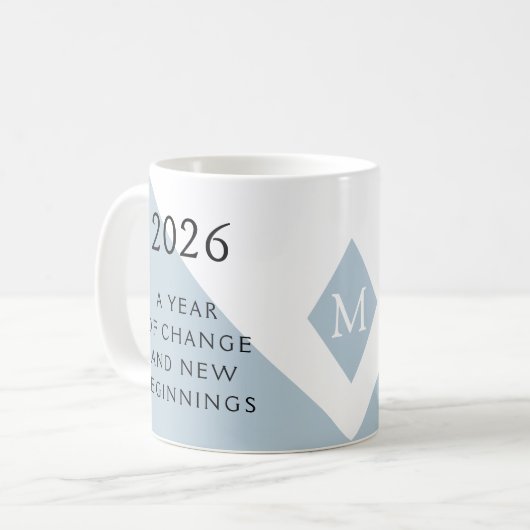 Mug 2. New Year Resolution for 2026 Year of Change  (Devant gauche)