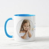 Mug 2-Photo Aimez-Vous Grand-Père/Autre Message Person (Gauche)