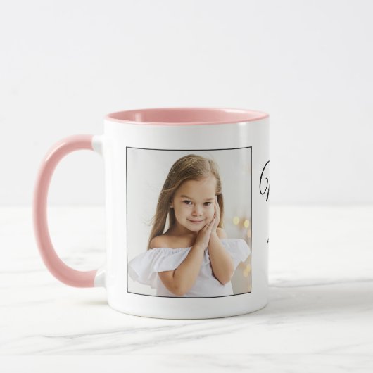 Mug 2-Photo Aimez-Vous Nan/Nana/Granny/Autre (Gauche)