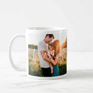 Mug 2-Photo   Cœur de calligraphie moderne