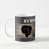 Mug 2 Photo de nom de tableau noir de propriétaire de (Gauche)