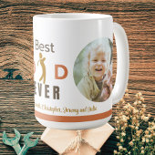 Mug 2 Photo Golf Meilleur Papa Jamais Cool Fête des pè