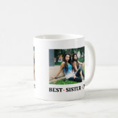 Mug 2 Photo Meilleure Soeur Jamais (Devant droit)