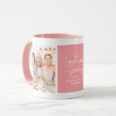 Mug 2-Photo moderne "Love you Granny" (Devant gauche)