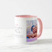 Mug 2-Photo moderne "Love you Nana" (Devant droit)